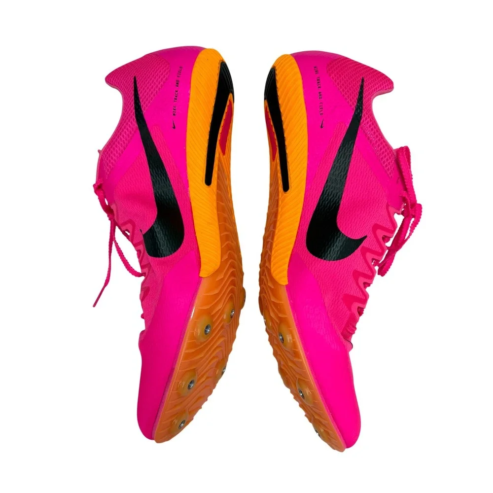 Nike Zoom Rival Sprint Track Field Spike Shoes 14 Hyper Pink Orange DC8753-600